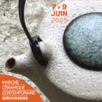 Visuel web Marche giroussens 2025 | Terre et Terres | Marché Céramique Contemporaine Giroussens 7, 8 et 9 juin 2025 | Page | Terre et Terres | 23 janvier 2025